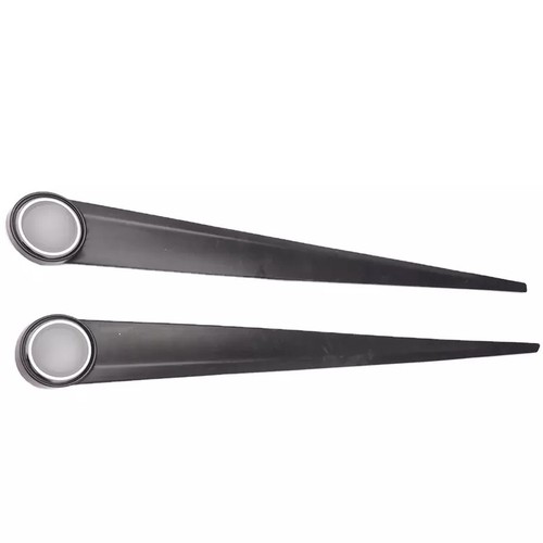 2pcs unpainted side - 2pcs, trim
