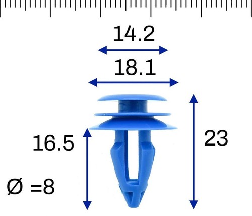 Fit smart plastic clips for - fit,
